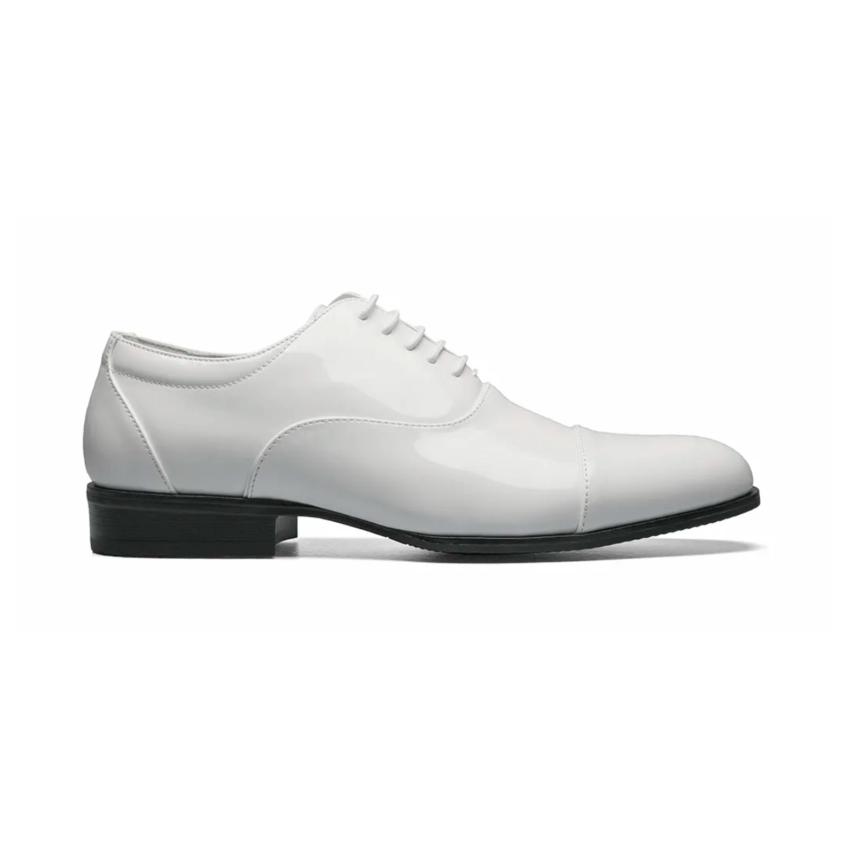 Stacy Adams Men's Gala Cap Toe Oxford - White White Stacy Adams Men's Gala Cap Toe Oxford - White White
