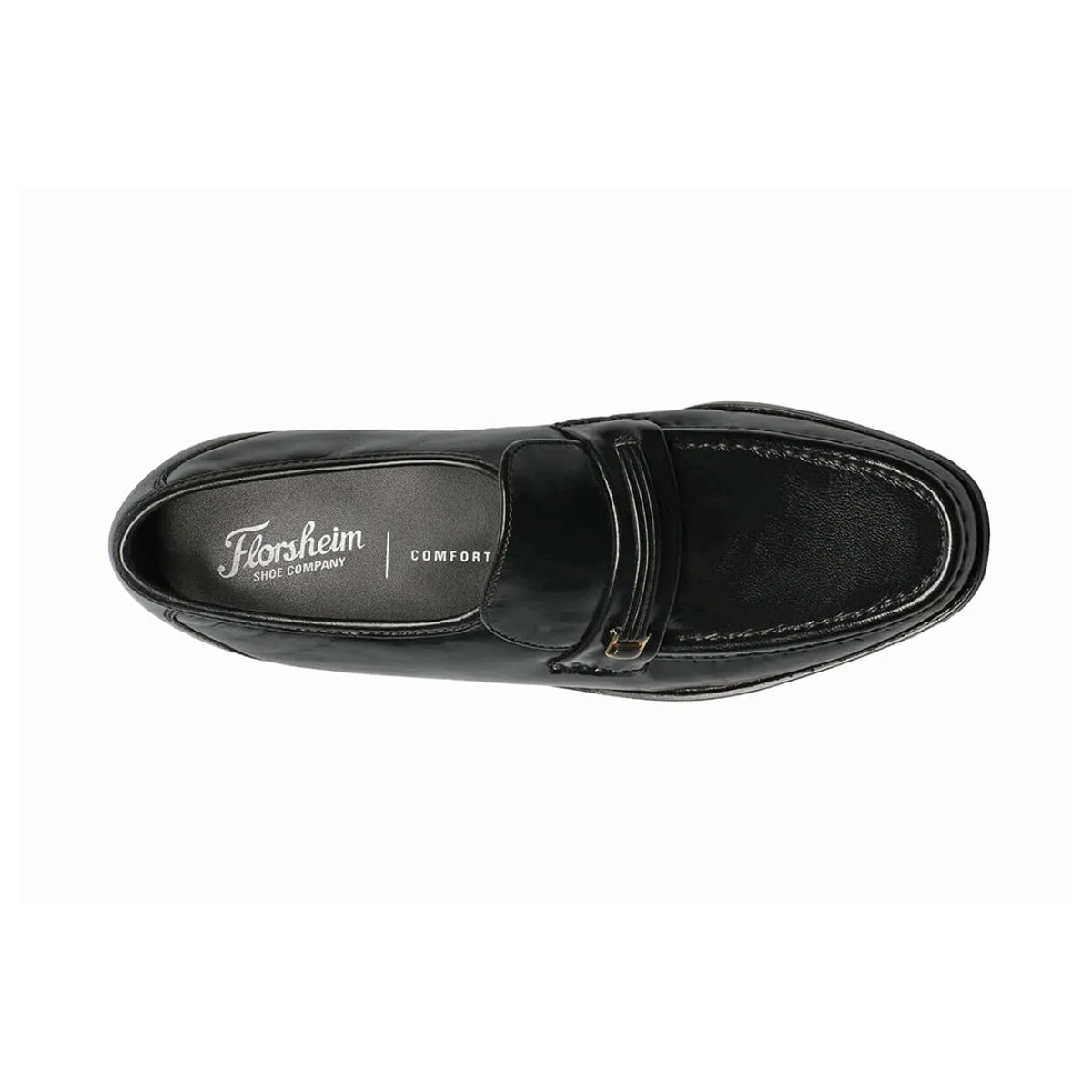 Florsheim Mens Riva Black Shoes (NWT) Florsheim Riva Burgundy Shoes Easy Fit 17088-05 Classic  main image 2