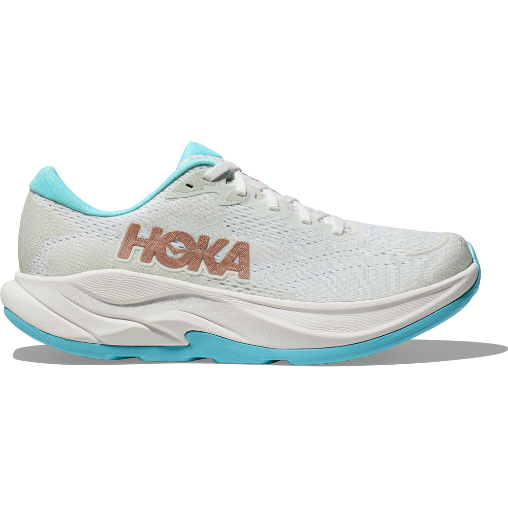 Hoka Women's Rincon 4 Frost / Rose Gold (Wide Width)
