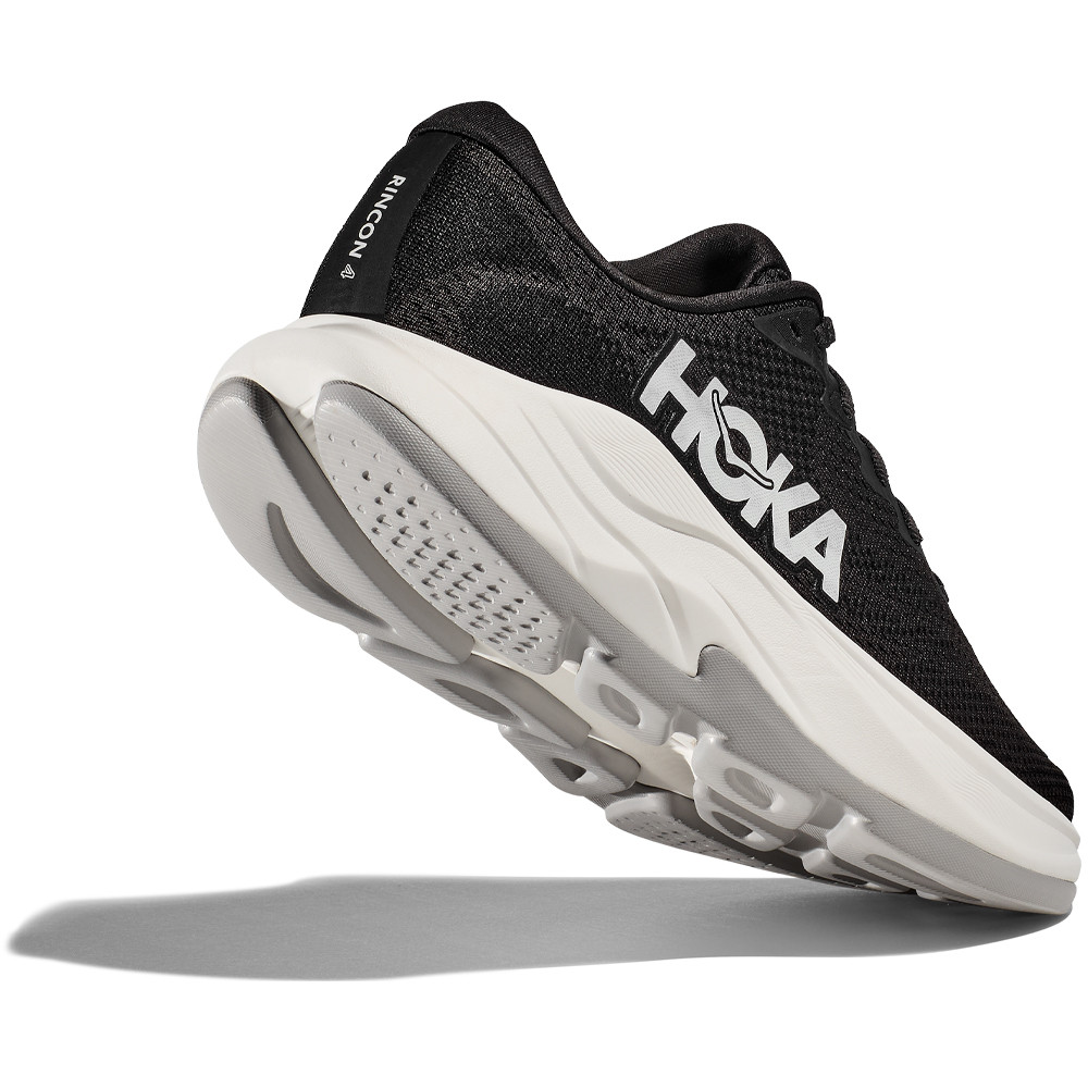 Hoka Men's Rincon 4 Black / White (Medium Width)