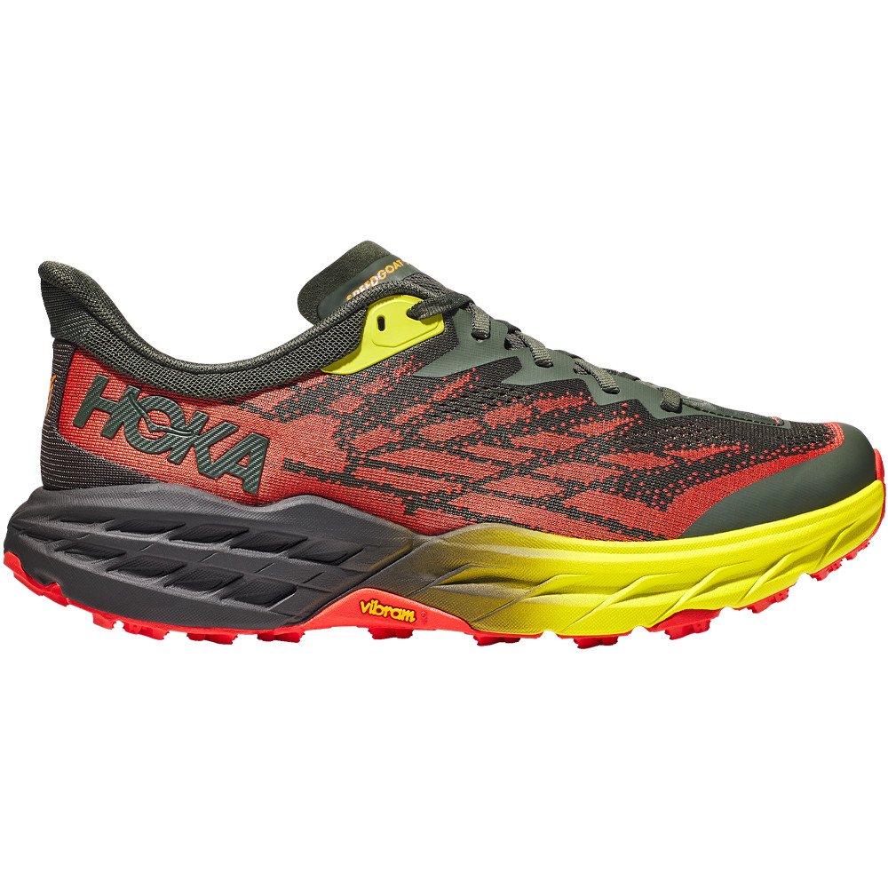 Hoka Men's Speedgoat 5 Thyme / Fiesta (Medium Width)