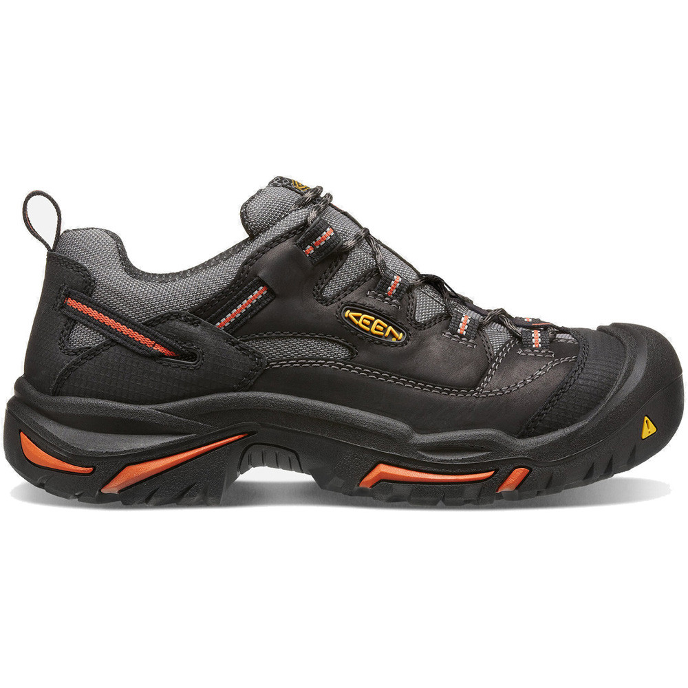 Keen Men's Braddock Low (Steel Toe) Black / Bossa Nova