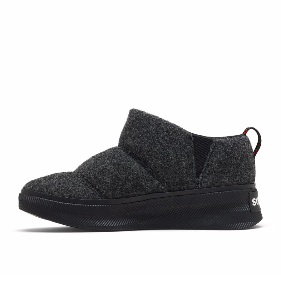 Sorel Women's Out N About IV Mini Puffy Boot Black / Sea Salt