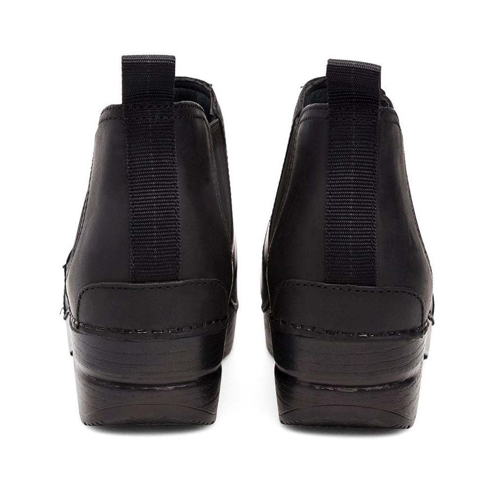 Dansko Women's Frankie Black Oiled Leather