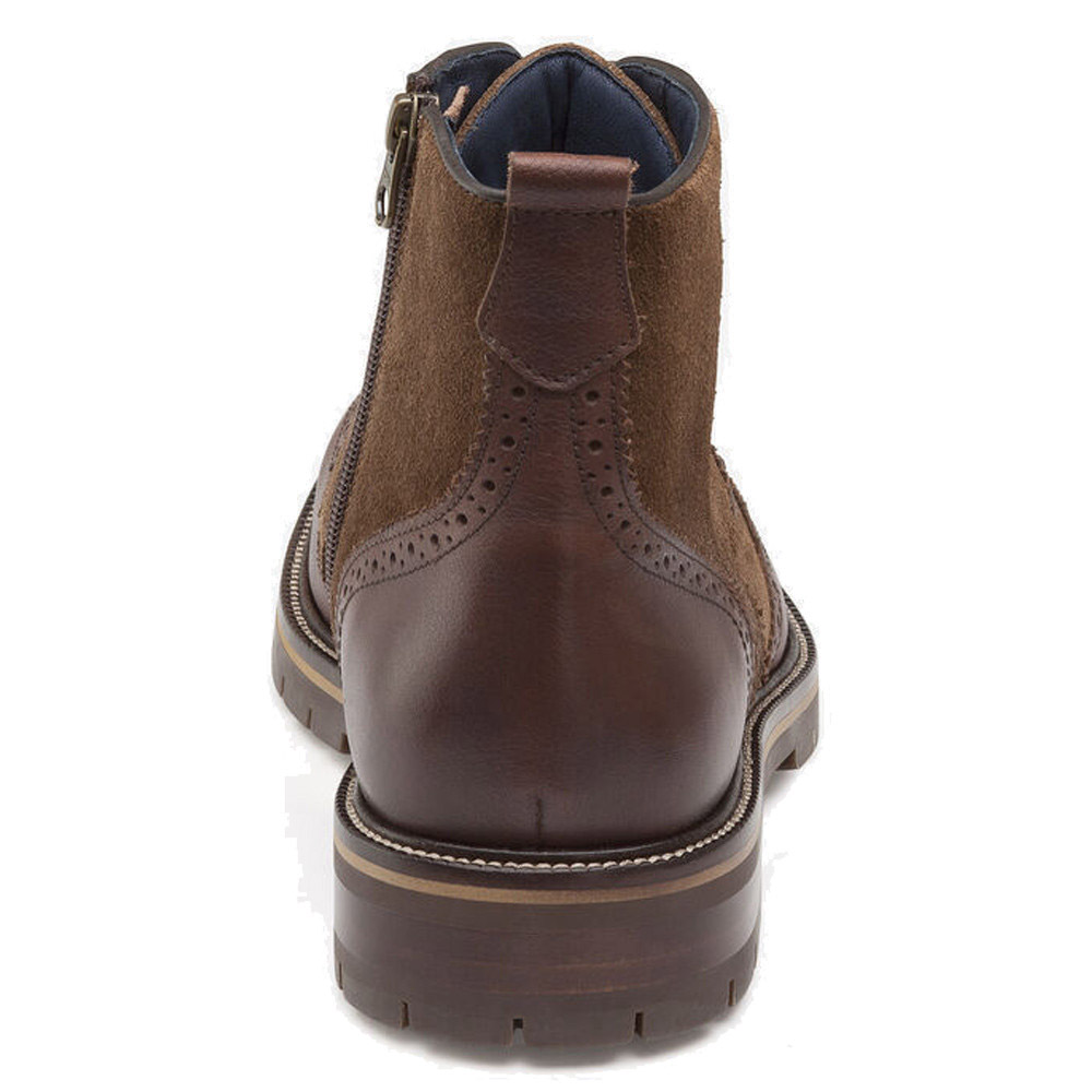 Johnston & Murphy Men's XC Flex Cody Wingtip Zip Boot Mahogany