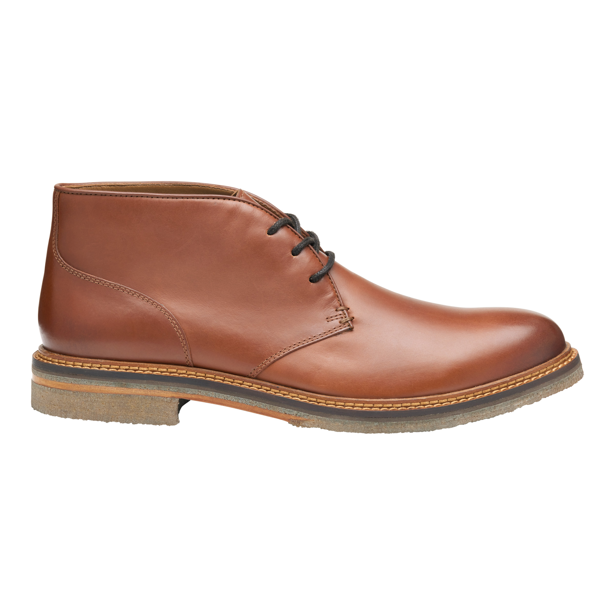 Johnston & Murphy Men's Calder Chukka Mahogany Full Grain