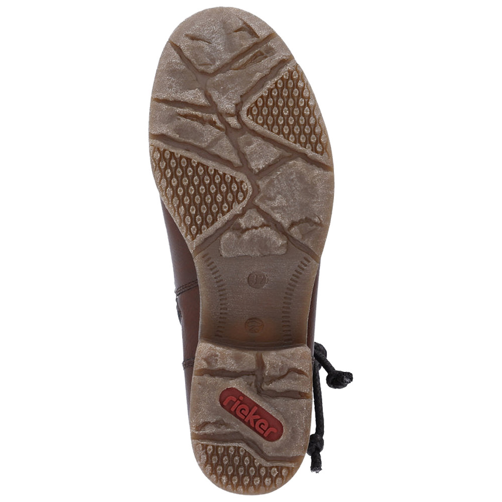 Rieker Women's 79688 Fee Brown / Graphit