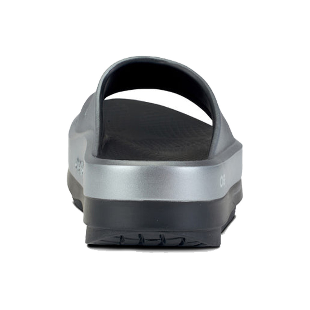 Oofos Women's Oomega Ooahh Luxe Black / Basalt