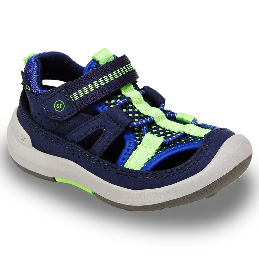 Stride Rite Little Kid's SRTech Wade Sneaker Sandal Navy Stride Rite Little Kid's SRTech Wade Sneaker Sandal Navy