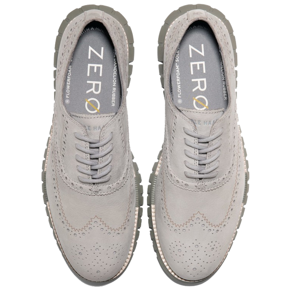 Cole Haan Grey Leather Aqua Green Sole Oxfords Cole Haan | Shoes | Cole Haan Grey Leather Aqua Green Sole  main image 3