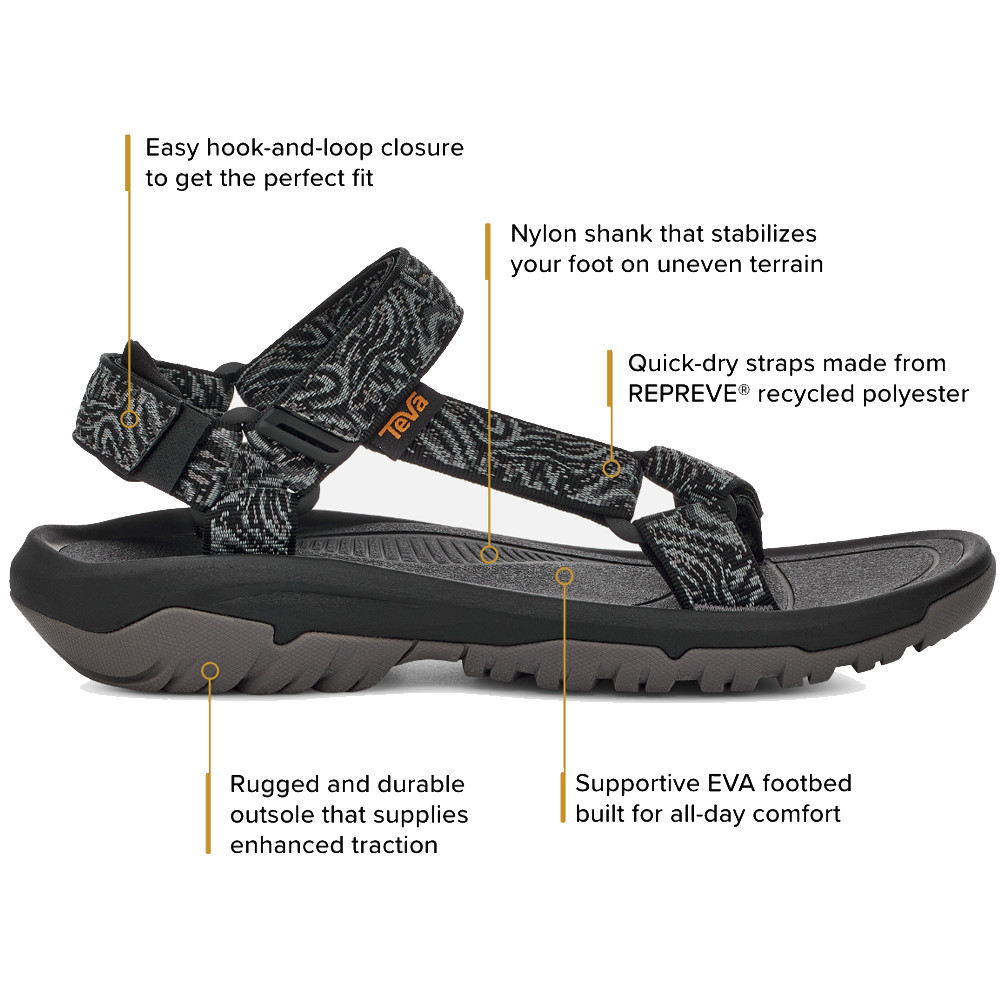 NEW TEVA men\'s hurricane xlt 2 sandal in lava/dark gull grey Teva Hurricane XLT 2 Lava Dark Gull Grey Sandals Mens Size  main image 4