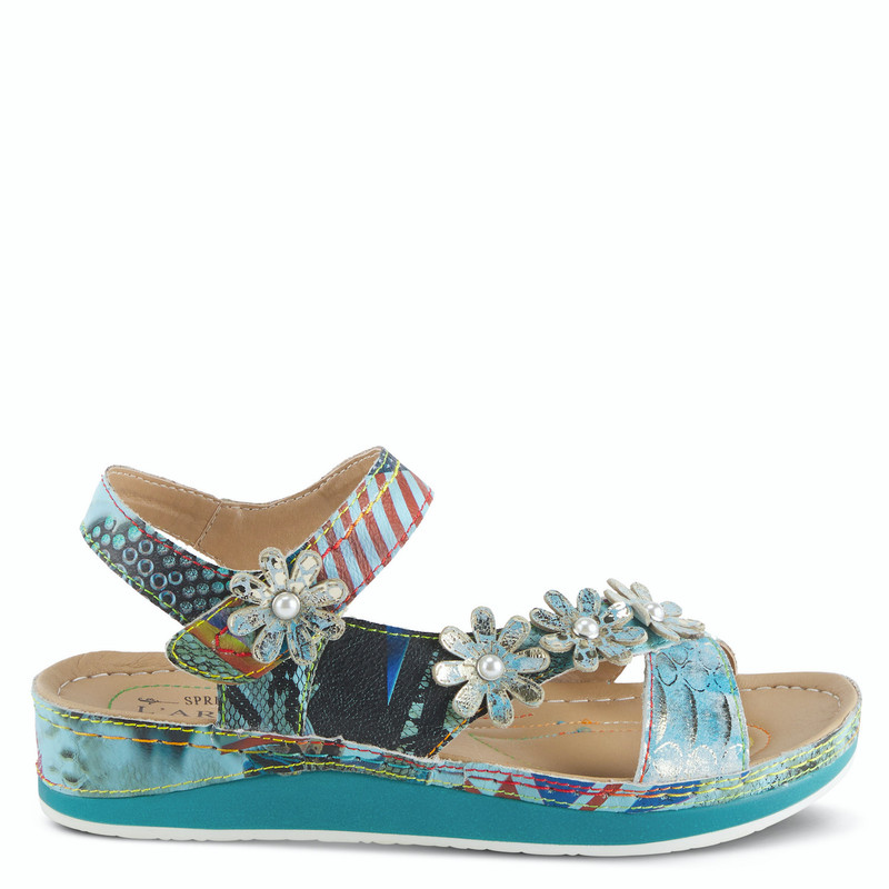 Spring Step L'Artiste Women's Charleen Blue Multi