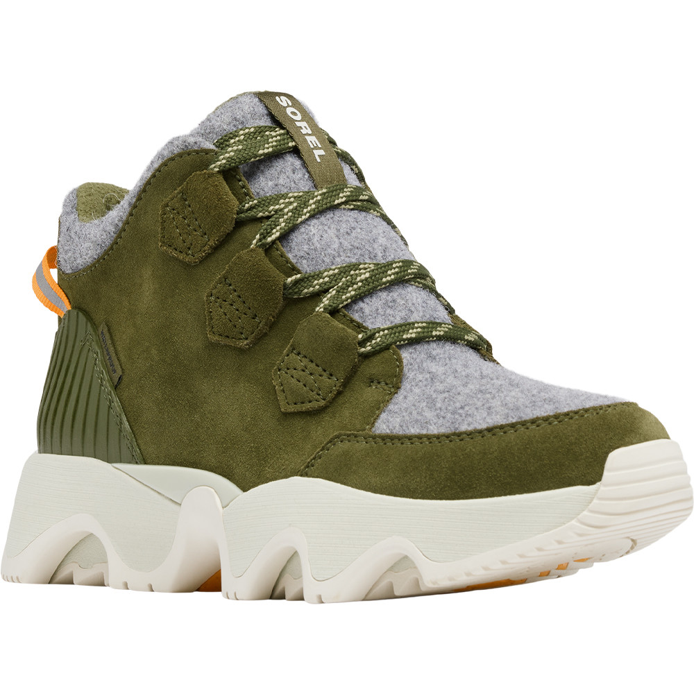 Sorel Women's Kinetic Impact Caribou Plus Waterproof Utility Green
