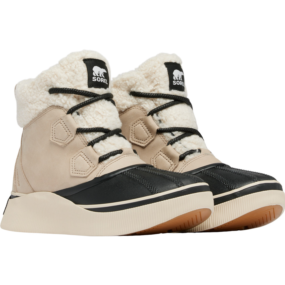 Sorel Women's Out N About IV Chillz Waterproof Omega Taupe / Black