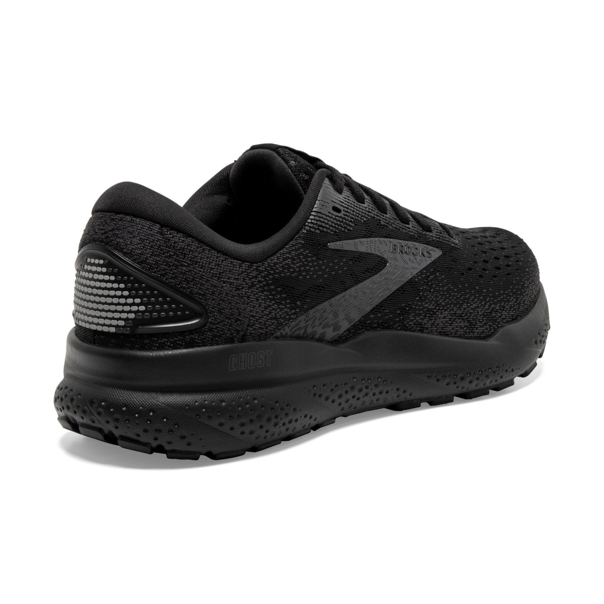 Brooks Men's Ghost 16 Black / Black / Ebony