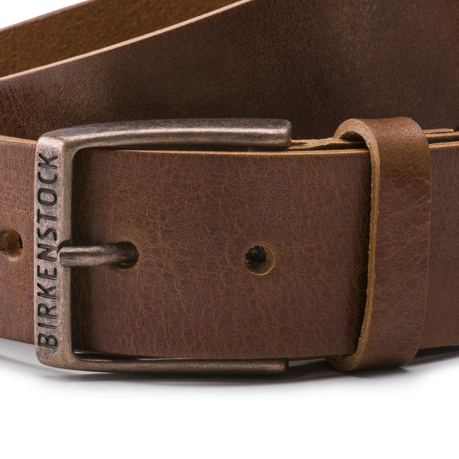 BIRKENSTOCK Knoxville Embossed Leather Belt Birkenstock Ohio 40mm Cognac main image 2
