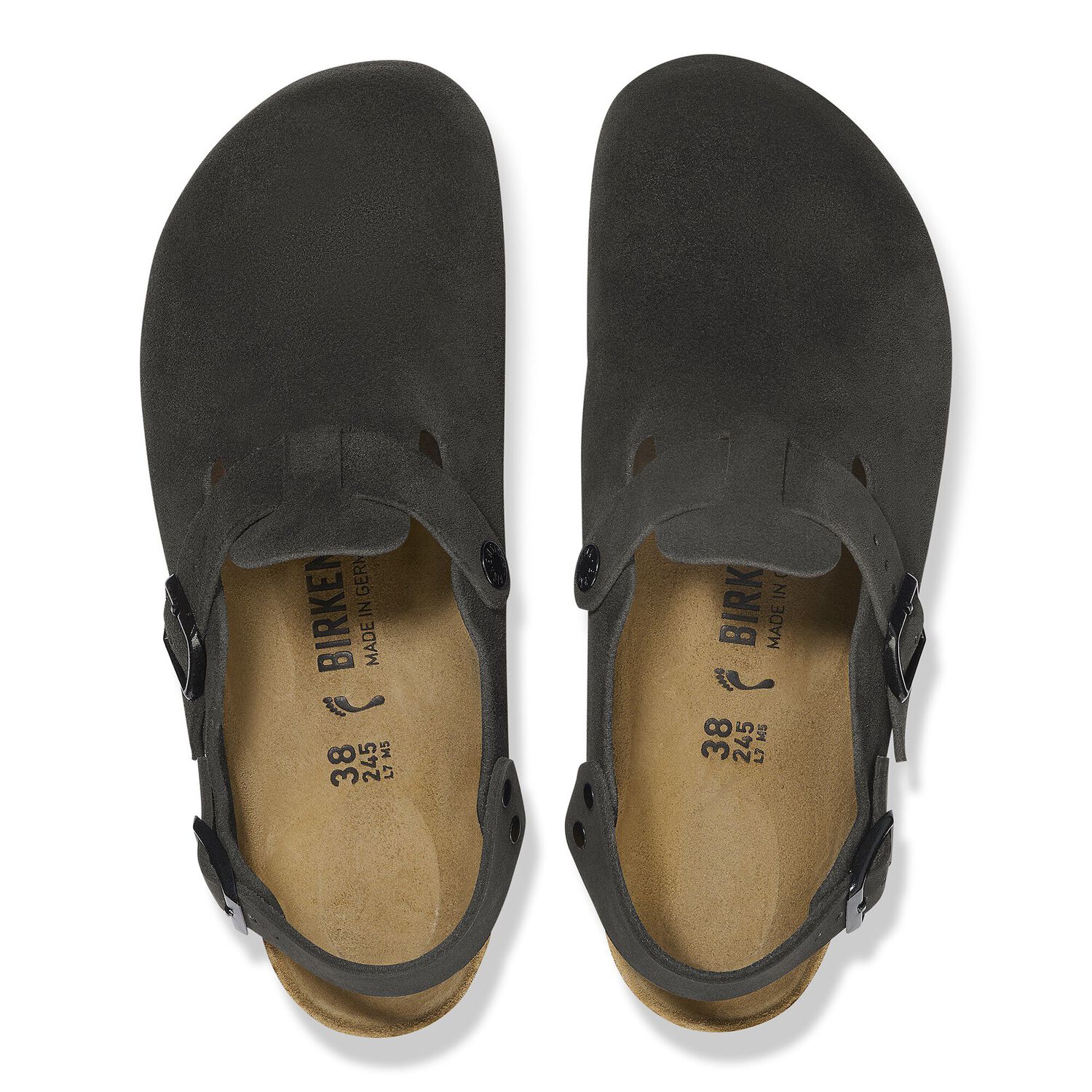 BIRKENSTOCK【Tokio Suede】 Tokio Suede Leather in Color Black | BIRKENSTOCK US