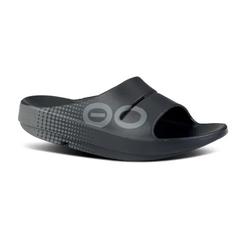 OOFOS NWOT Black Slide Sandals Women main image 4